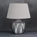 Lampa dekoracyjna ADORE z wytłaczaną szklaną podstawą