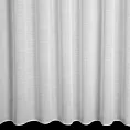 Tkanina firanowa, gładka matowa etamina, wykończona obciążnikiem