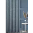 Zasłona niebieska z efektem melanżu z siateczki 140x250 cm przelotka - PALERMO 2 - Terra Collection