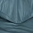 Pościel 180x200 cm bawełniana gładka kolor petrol NOVA 3