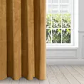Zasłona miodowa z ekskluzywnego aksamitnego welwetu 290 g/m2 140x250 cm 10 szt. przelotek - VILLA