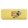 Ręcznik kąpielowy dziecięcy 50x90 cm bawełniany kolor żółty,pomarańczowy 450 g/m2 BABY 69