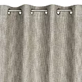 Zasłona beżowa melanż w stylu eko 140x250 cm przelotka - MEGAN