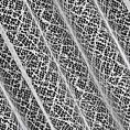 Firana biała o strukturze pajęczej sieci 300x250 cm przelotka AMANDA