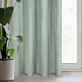 Zasłona welwetowa jasnomiętowa 140x250 cm przelotka - ROSA - Design 91