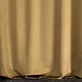 Zasłona szyta na taśmie 5 cm ENYA jasnobrązowa z miękkiej półmatowej tkaniny welwetowej