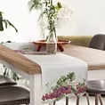 Obrus naturalny 140x180 cm SUMMER 4 z nadrukowanym motywem winorośli
