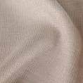 Zasłona szyta na taśmie 5 cm beżowa z gładkiej, przyjemnej w dotyku tkaniny z efektem melanżu