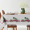 Obrus naturalny 140x220 cm SUMMER 4 z nadrukowanym motywem winorośli