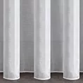 Firana szyta na taśmie 5 cm MAXIMA biała z miękkiej batystowej tkaniny o delikatnym połysku, wykończona obciążnikiem Italissima Eva Minge