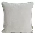 Poszewka na poduszkę 45x45 cm szenilowa, jasnobeżowa NILO