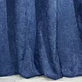 Zasłona granatowa szenilowa 140x250 cm przelotka - ANISA