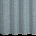 Zasłona szyta na taśmie 5 cm błękitna z tkaniny o strukturze siatki z efektem melanżu