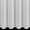 Firana szyta na taśmie 5 cm biała z delikatnej, grubszej etaminy wykończonej obciążnikiem