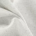 Zasłona szyta na taśmie 8 cm naturalna z tkaniny o naturalnym splocie z dodatkiem lnu
