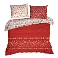 Pościel świąteczna 220x200 cm, kolor czerwony, biały RUBI