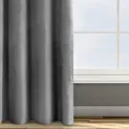 Zasłona welwetowa stalowa 140x250 cm przelotka - ROSA - Design 91
