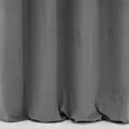 Zasłona stalowa z matowego welwetu 140x250 cm przelotka - MILO