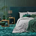 Pościel 140x200 cm gładka z satyny bawełnianej kolor jasnoszary DINA Diva Line