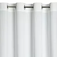 Zasłona biała z matowego welwetu 140x250 cm przelotka - MELANIE