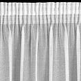 Firana biała o strukturze drobnej siatki 300x270 taśma VANESA