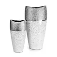 Wazon ceramiczny MILO zdobiony imitacją granitu