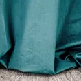 Zasłona welwetowa turkusowa gładka 140x250 cm przelotka - PIERRE