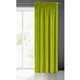 Zasłona wewetowa oliwkowa gładka 140x300 cm taśma - PIERRE