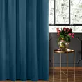Zasłona welwetowa ciemnoniebieska gładka 140x270 taśma - SIBEL - Pierre Cardin