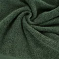 Ręcznik kąpielowy 70x140 cm bawełniany kolor ciemnozielony 500 g/m2 GŁADKI 2