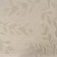 Ręcznik kąpielowy 50x90 cm bawełniany kolor beżowy z wytłaczanym wzorem roślinnym 475 g/m2 FLORIA