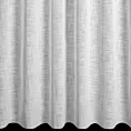 Zasłona szyta na taśmie 5 cm biała z grubszej etaminy, matowa