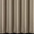 Zasłona szyta na taśmie 8 cm beżowa z miękkiej półmatowej tkaniny welwetowej