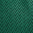 Koc 200x220 cm ciemnozielony miękki w dotyku z wytłaczanym wzorem CINDY 3 Design 91