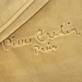 Koc 220x240 cm miodowy o wysokiej gramaturze z haftowanym logo CLARA Pierre Cardin