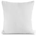 Poszewka na poduszkę 60x60 cm z gładkiej tkaniny wodoodpornej biała idealna do ogrodu i na taras GARDEN