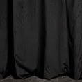Zasłona czarno, złota z dekoracyjnym pasem z welwetu 140x250 cm przelotka - LIZA