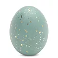 Figurka dekoracyjna JAJKO wielkanocne z lśniącymi drobinkami