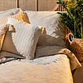 TERRA COLLECTION Poszewka SEVILLE z miękkiej tkaniny z ozdobnymi chwostami na rogach