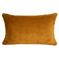 Poszewka na poduszkę 30x50 cm miodowa z miękkiej futrzanej tkaniny NINA
