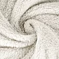 Koc 150x200 cm biało, srebrny z dodatkiem lśniącej nici BLINK Design 91