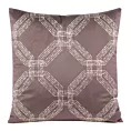 Poszewka na poduszkę 45x45 cm welwetowa kolor ciemnoróżowy z błyszczącym nadrukiem BLINK 30
