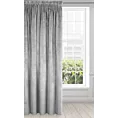 Zasłona stalowa z aksamitnego welwetu, aksamit 290 g/m2 140x270 cm taśma - RIA - Diva Line