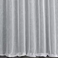 Firana szyta na przelotkach biała z matowej siatki o delikatnym splocie