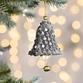 Ozdoba choinkowa DZWONEK z lśniącymi cekinami