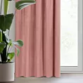 Zasłona welwetowa ciemnoróżowa gładka 140x300 cm taśma - PIERRE
