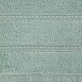 Ręcznik do rąk 30x50 cm bawełniany kolor miętowy zdobiony błyszczącymi paseczkami 500 g/m2 GLORY 4