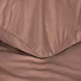 Pościel 220x200 cm bawełniana gładka kolor marsala NOVA 3
