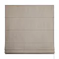 Roleta rzymska jasnobrązowa z miękkiej półmatowej tkaniny welwetowej