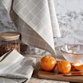 Komplet ściereczek kuchennych 2szt 50x70 cm bawełniany kolor beżowy  200 g/m2 RUBI